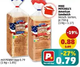 PENNY MIKE MITCHELL'S American Sandwich Angebot