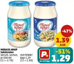 PENNY MIRACEL WHIP Salatcreme Angebot