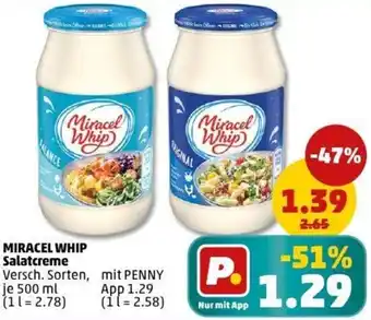 PENNY MIRACEL WHIP Salatcreme Angebot