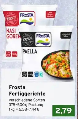CAP Markt Frosta Fertiggerichte Angebot