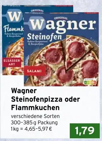 CAP Markt Wagner Steinofenpizza oder Flammkuchen Angebot