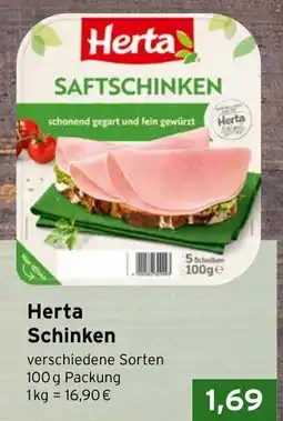 CAP Markt Herta Schinken Angebot