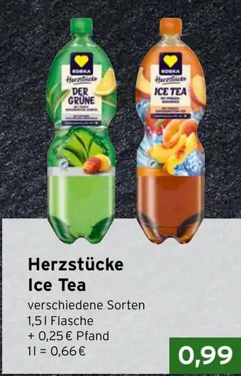 CAP Markt EDEKA Herzstücke Ice Tea Angebot