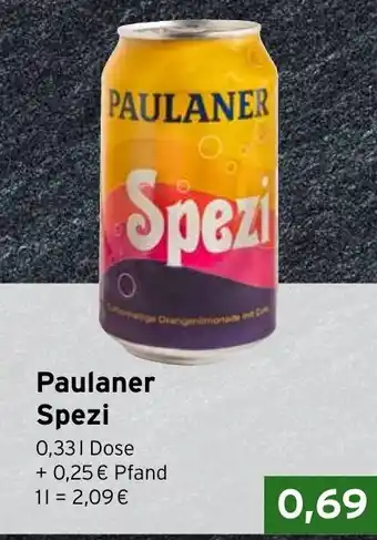CAP Markt Paulaner Spezi Angebot