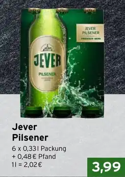 CAP Markt Jever Pilsener Angebot