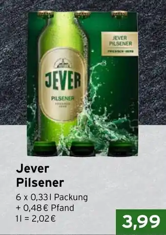 CAP Markt Jever Pilsener Angebot