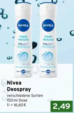 CAP Markt Nivea Deospray Angebot