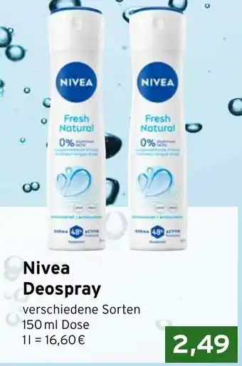 CAP Markt Nivea Deospray Angebot