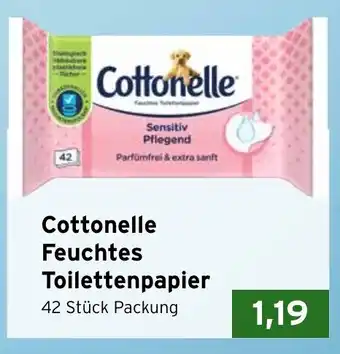CAP Markt Cottonelle Feuchtes Toilettenpapier Angebot