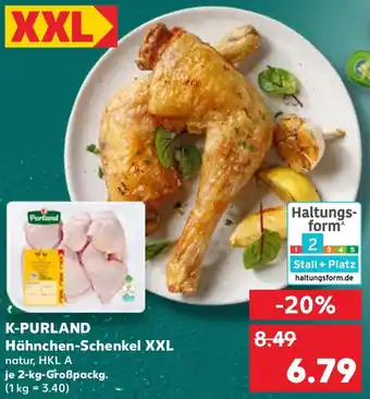 Kaufland K-PURLAND Hähnchen-Schenkel XXL Angebot
