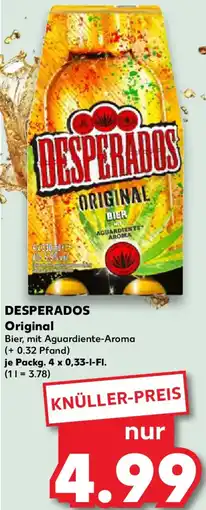 Kaufland DESPERADOS Original Angebot