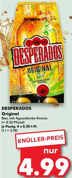 Kaufland DESPERADOS Original Angebot