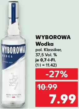 Kaufland WYBOROWA Wodka Angebot