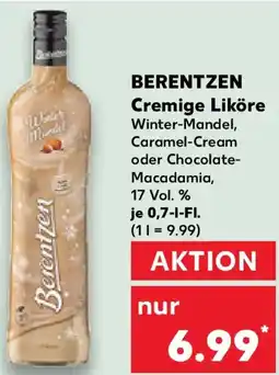 Kaufland BERENTZEN Cremige Liköre Angebot