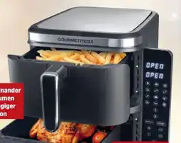 Thomas Philipps Gourmetmaxx Doppelkammer-Heißluftfritteuse Angebot