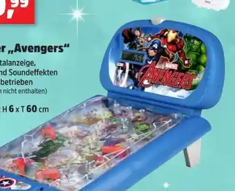 Thomas Philipps Marvel Flipper Avengers Angebot