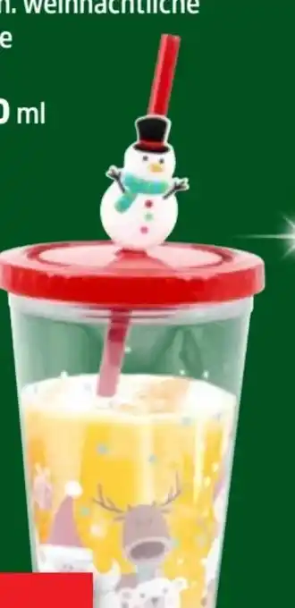 Thomas Philipps Trinkbecher mit Trinkhalm Angebot