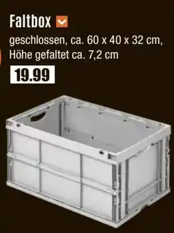 V Baumarkt Faltbox Angebot
