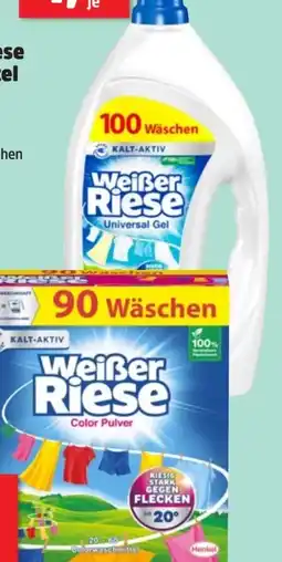 Thomas Philipps Weißer Riese Waschmittelgel Angebot