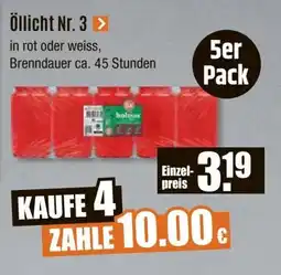 V Baumarkt Öllicht Nr. 3 Angebot