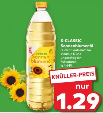 Kaufland K-CLASSIC Sonnenblumenöl Angebot
