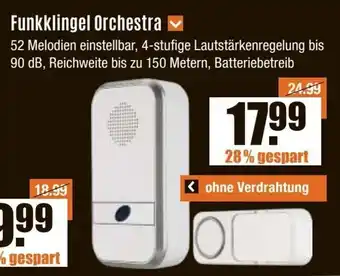V Baumarkt REV Funkklingel Orchestra Angebot