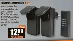 V Baumarkt Funkfernschalter Set 2+1 Angebot