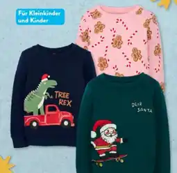 Aldi Süd Lily & Dan Kinder-Weihnachtssweatshirt Angebot