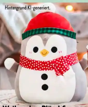 Aldi Süd Weihnachts-Plüschfigur Angebot