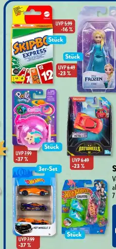 Aldi Süd Mattel Games Spielwaren Angebot
