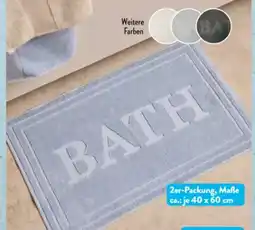 Aldi Süd Novitesse Badematte Angebot