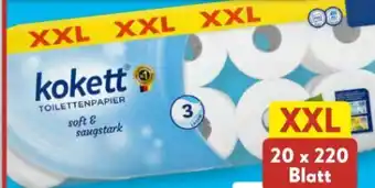 Aldi Süd Kokett XXL-Toilettenpapier Angebot