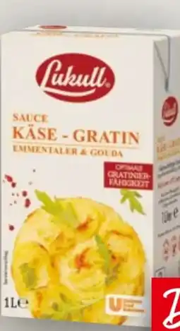 Handelshof Lukull Käse-Gratin Sauce Angebot