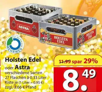 Famila Nord Ost Holsten edel oder astra Angebot