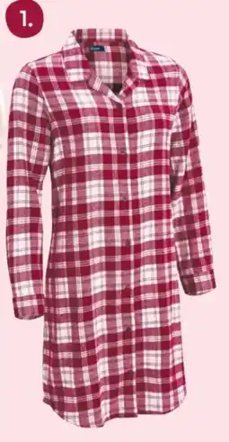 Rossmann Rossmann Ideen Welt Damen Karo-Flanell-Nachthemd Angebot