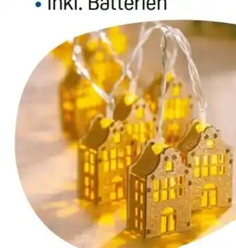 Rossmann Rossmann Ideen Welt LED-Holzhaus-Lichterkette Angebot