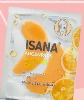 Rossmann Isana Vitamin C Augenpads Angebot