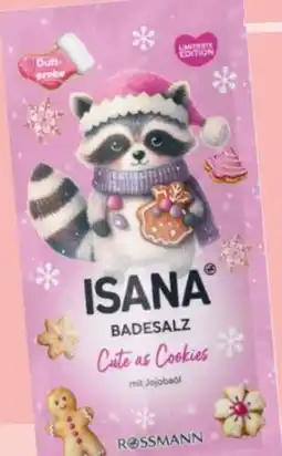 Rossmann Isana Badesalz Angebot