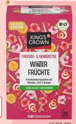 Rossmann King's Crown Bio-Tee Angebot