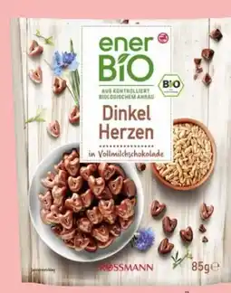 Rossmann enerBiO Dinkel Herzen Angebot