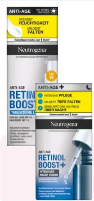 Rossmann Neutrogena Anti-Age Retinol Boost Tagescreme Angebot