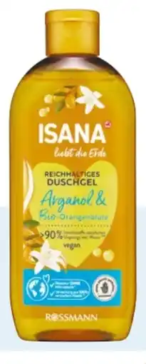 Rossmann Isana Liebt die Erde Duschgel Arganöl Angebot