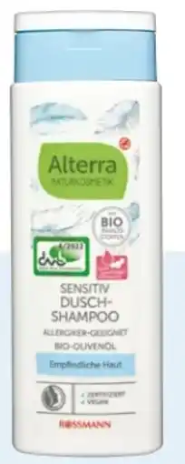 Rossmann Alterra Sensitiv Dusch-Shampoo Angebot