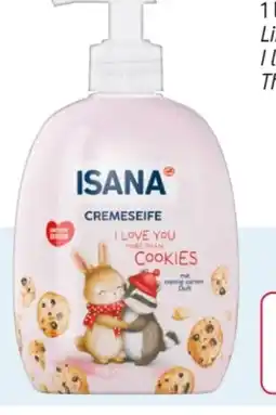 Rossmann Isana Seife im Spender Angebot
