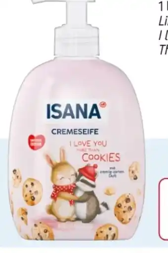 Rossmann Isana Seife im Spender Angebot