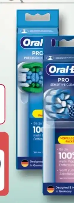 Rossmann Oral-B Aufsteckzahnbürsten Pro Precision Clean Angebot