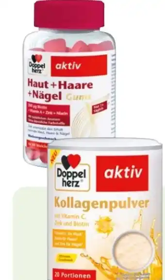 Rossmann Doppelherz Haut + Haare Nägel Gums Angebot