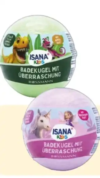 Rossmann Isana Kids Badekugel Angebot