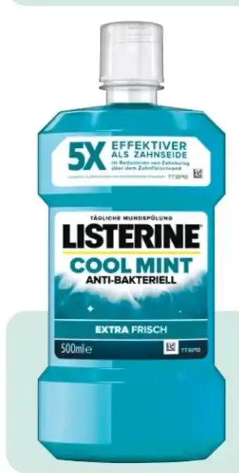 Rossmann Listerine Mundspülung Cool Mint Angebot