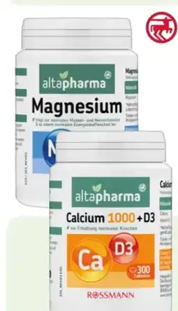 Rossmann Altapharma Magnesium Angebot